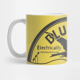 Bluebird Record logo Grayscale Mug